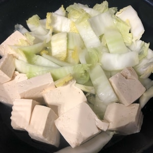 シンプルダイエット湯豆腐